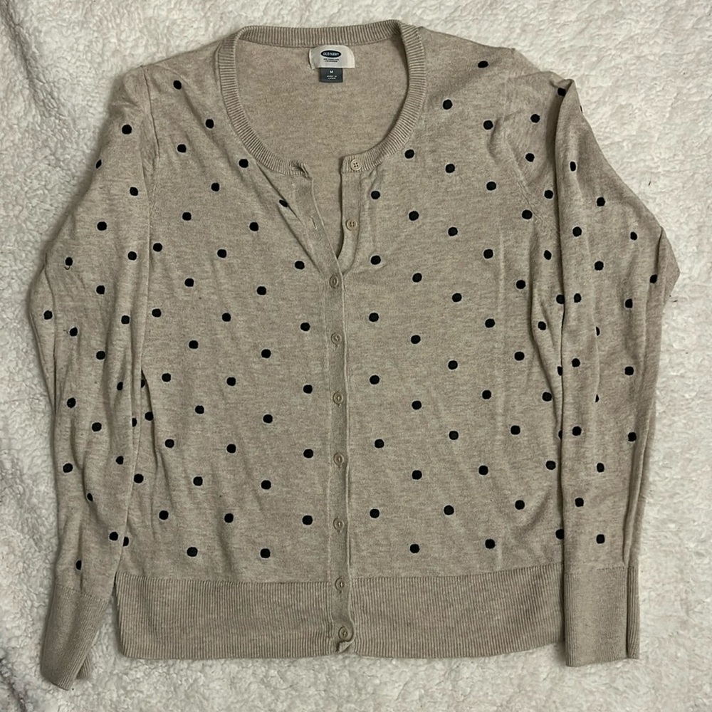 Polka dots Cardigan, Old Navy, Medium size